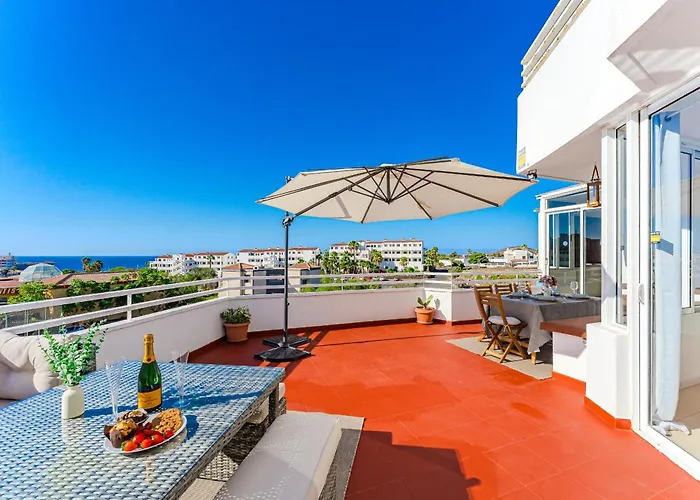 Penthouse Sea View Golf Del Sur شقة *