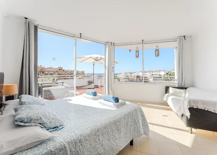 Penthouse Sea View Golf Del Sur سان ميغيل ذي أبونا